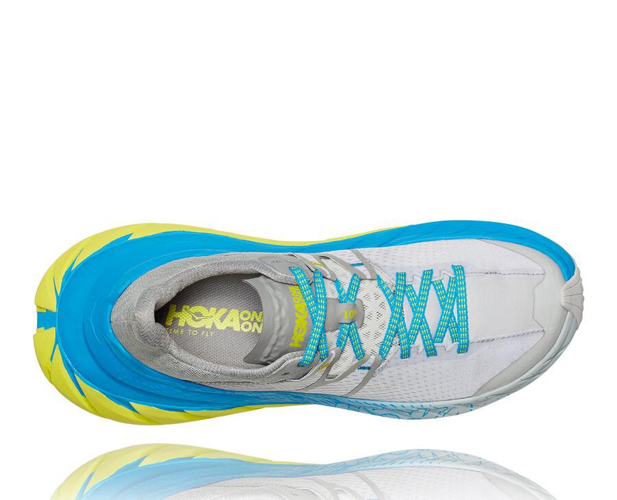 Tenis Trail Hoka One One Feminino Cinzentas - Tennine - 809-JXQRBY